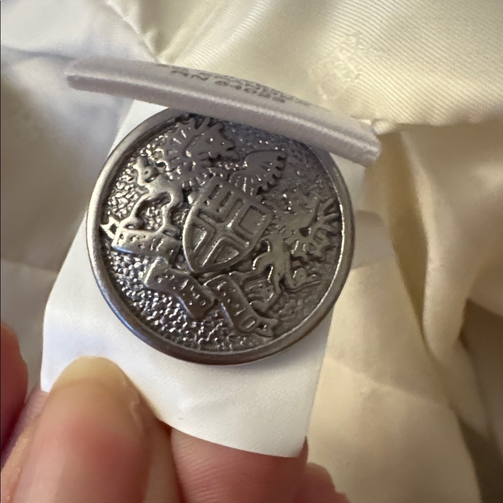 Banana Republic Butter Yellow Chartreuse Contrast Blazer Size 4 - Picture 10 of 11